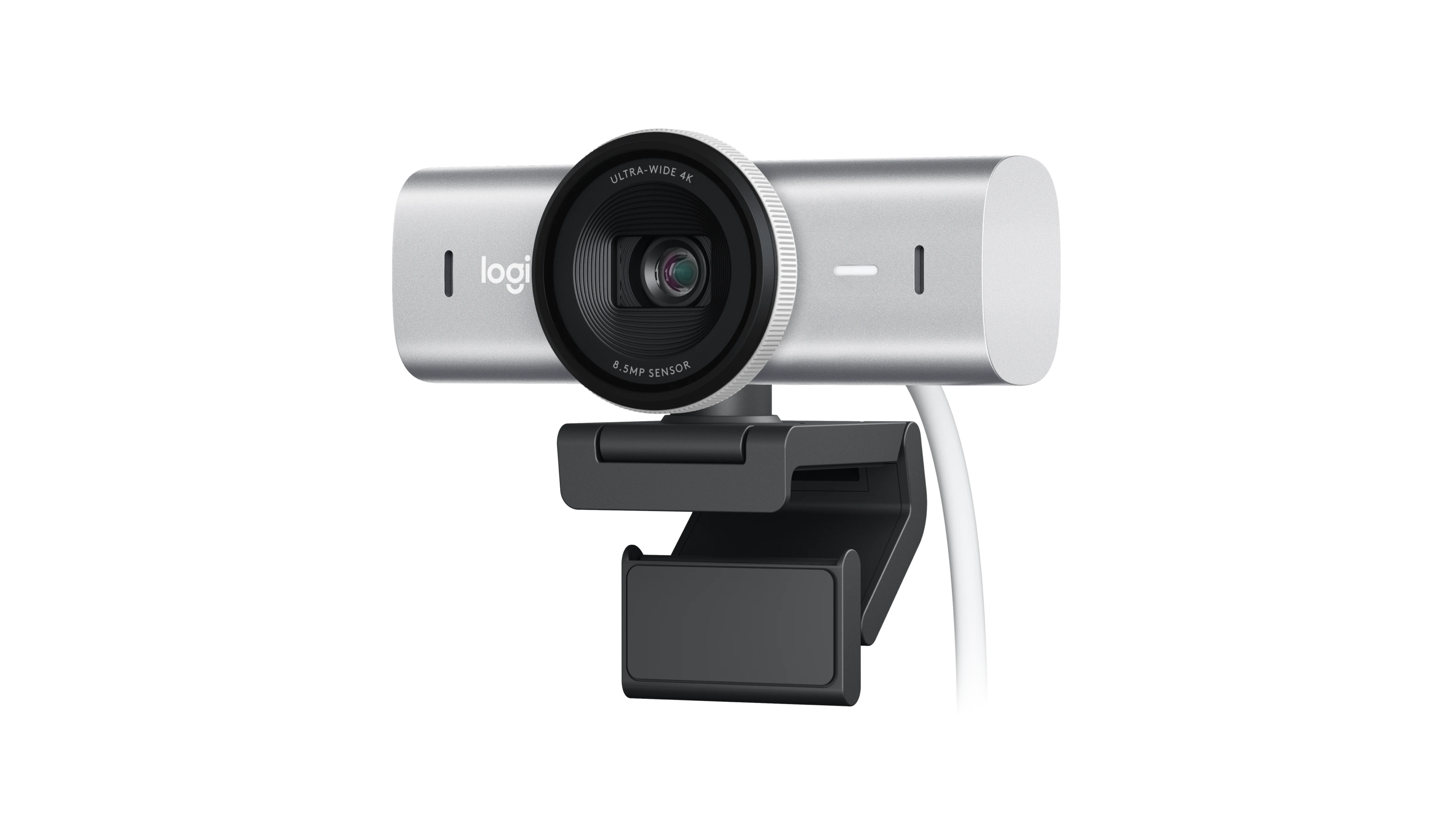 MX Brio 4K Ultra HD Webcam - Pale Grey