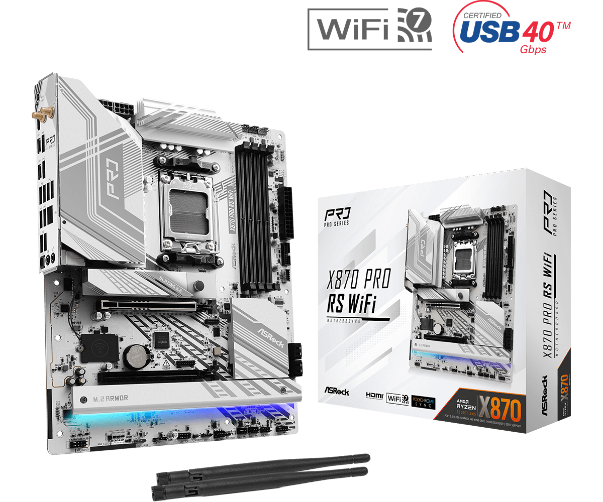 Asrock X870 PRO RS Wifi