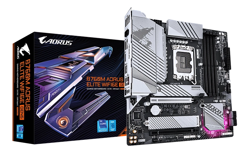 Gigabyte B760M Aorus Elite WF6E GEN5