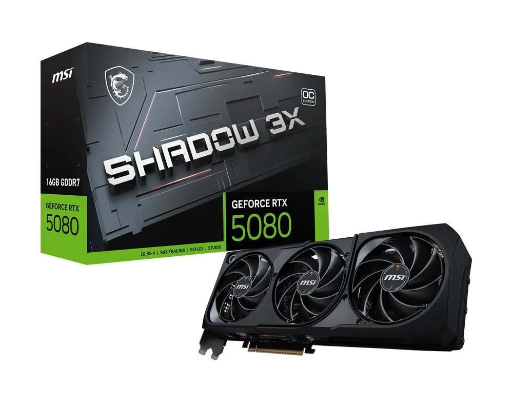 MSI RTX 5080 16G SHADOW 3X OC
