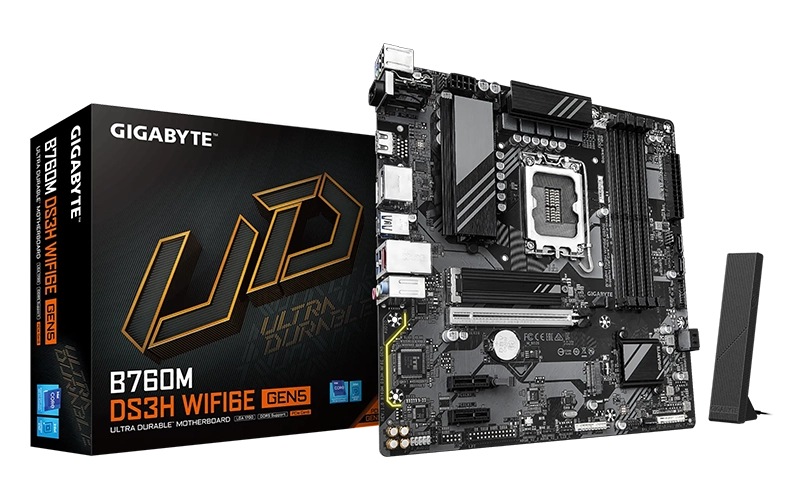Gigabyte B760M DS3H WF6E GEN5