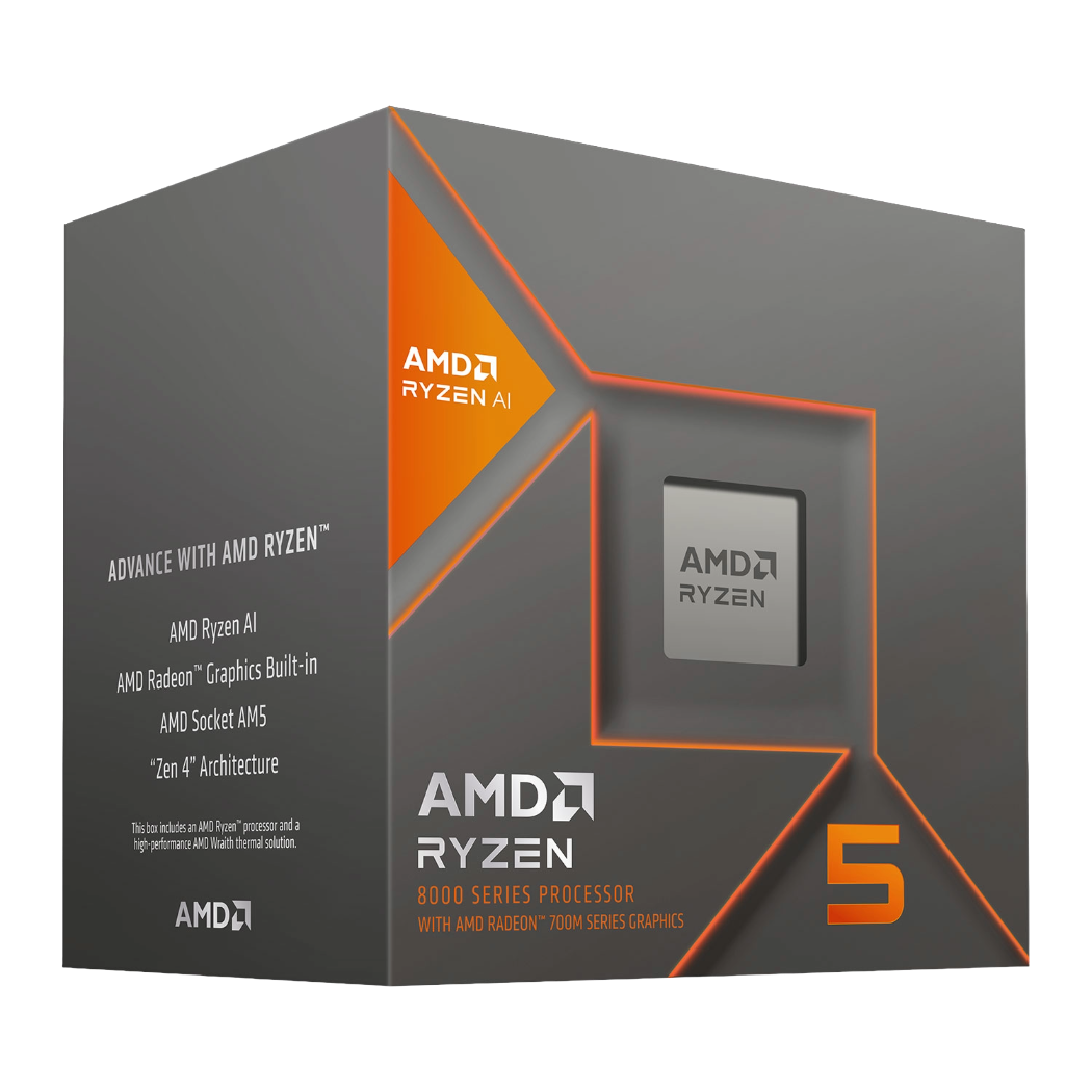 AMD Ryzen 5 8600G, with Wraith Stealth Cooler