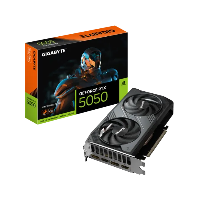 GIGABYTE RTX 5050 WINDFORCE OC 8G