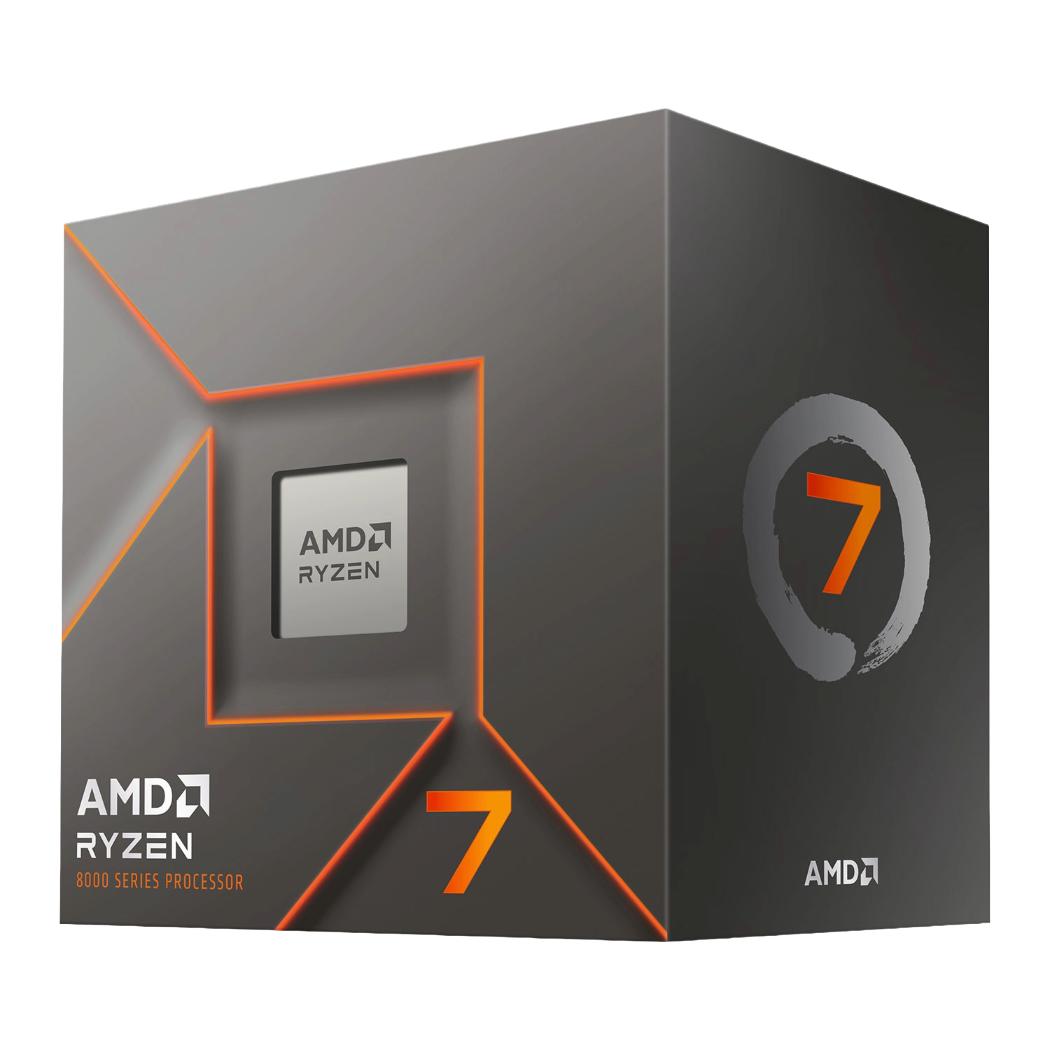 AMD Ryzen 7 8700F, with Wraith Stealth Cooler