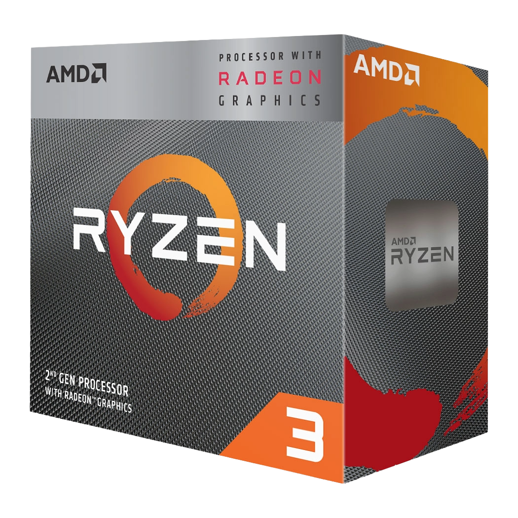 AMD Ryzen 3 3200G, with Wraith Stealth cooler