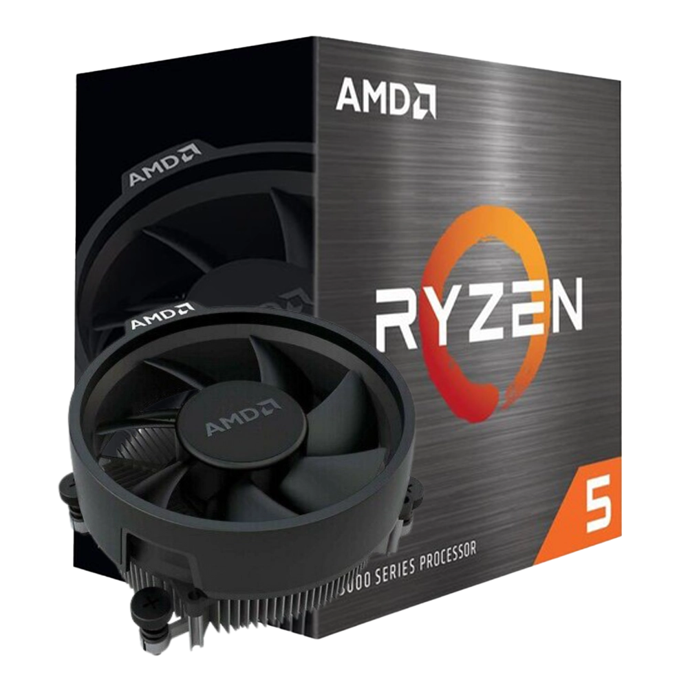 AMD Ryzen 5 5500, with Wraith Stealth Cooler