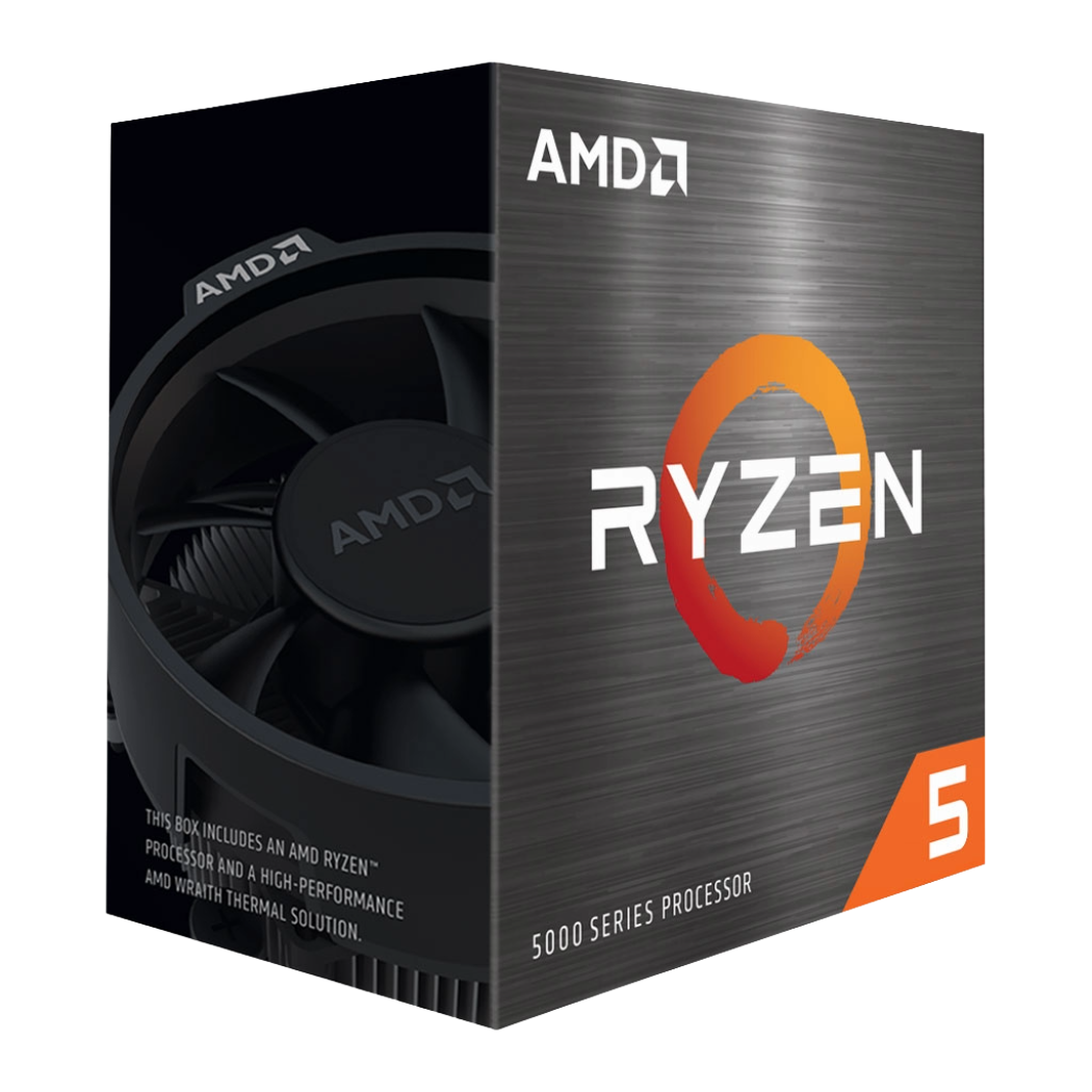 AMD Ryzen 5 5600, with Wraith Stealth Cooler