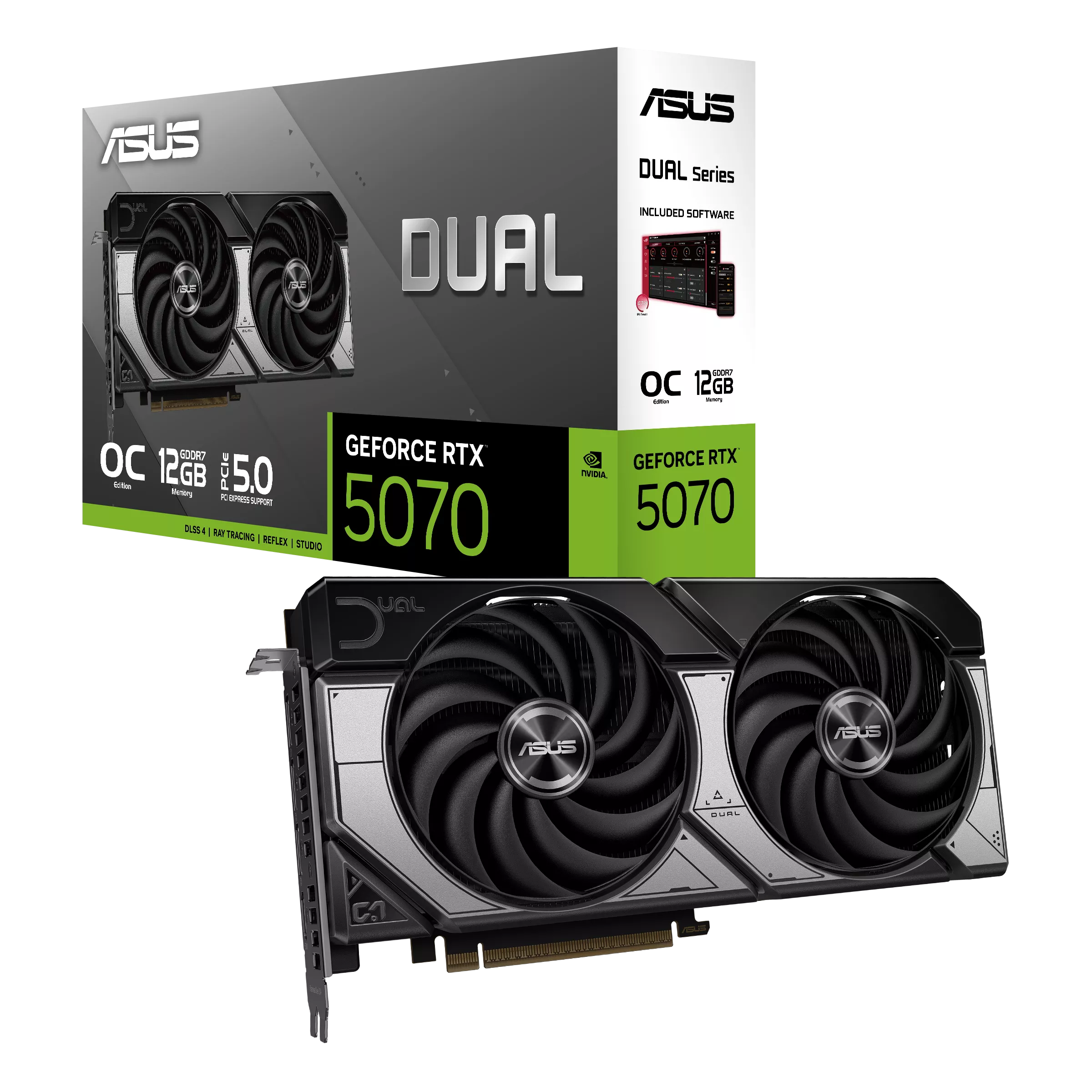 ASUS Dual GeForce RTX 5070 OC Edition