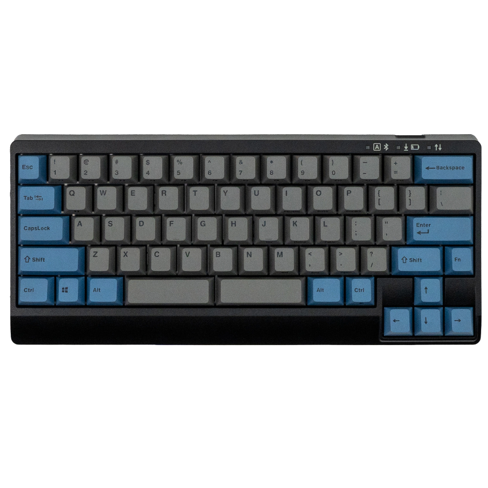 Leopold FC650M Double Space Grey Blue PD/Black SW