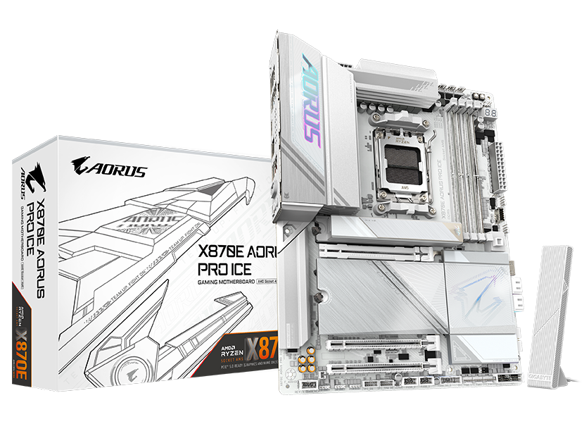 Gigabyte X870E Aorus Pro Ice