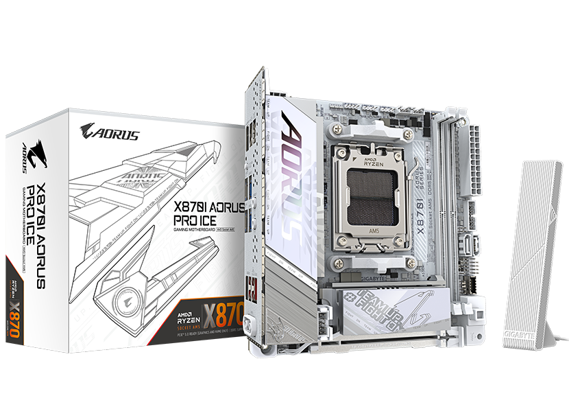 Gigabyte X870I Aorus Pro Ice