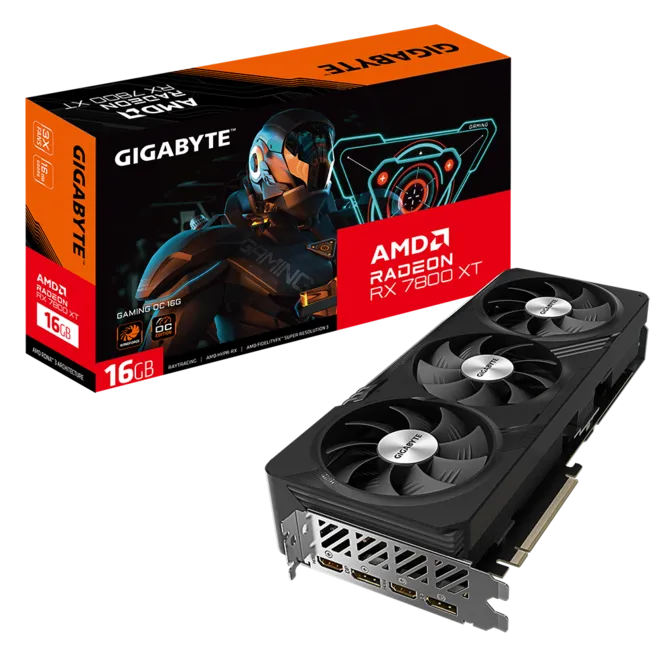 GIGABYTE Radeon 7800XT Gaming OC 16GB